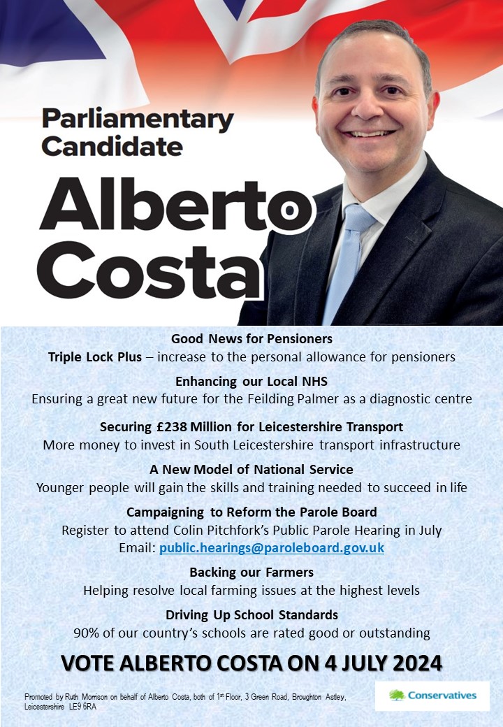 Alberto Election Poster 2024