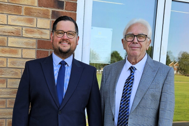 Cllr Ben Taylor and Cllr Mike Shirley